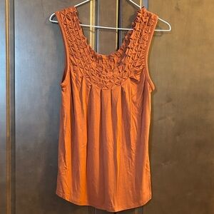 Maurices Terracotta Sleeveless Tank Top
